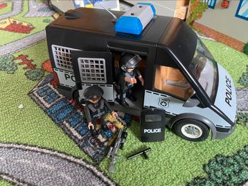 Politie busje, Kinderen en Baby's, Speelgoed | Playmobil, Ophalen of Verzenden, Zo goed als nieuw
