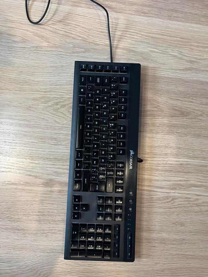 Corsair K55 RGB QWERTY Toetsenbord, Computers en Software, Toetsenborden, Zo goed als nieuw, Qwerty, Ophalen