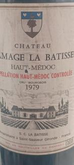 Vin château  ramage la bâtisse  Haut Medoc 1979 150cl, Collections, Vins, Enlèvement ou Envoi, France