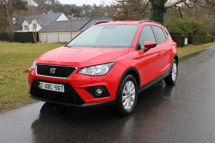Seat Arona 1.0 Benzine /CNG // 2021 // 46000km // Garantie, Autos, Seat, Particulier, Arona, ABS, Caméra de recul, Phares directionnels