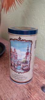 Oude blikken doos Korff Cacao, Verzamelen, Blikken, Ophalen of Verzenden, Zo goed als nieuw, Thee, Overige merken