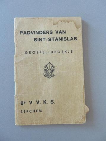 padvinders van Sint - Stanislas Berchem 8e VVKS lidboekje, Verzenden, Zo goed als nieuw, Overige typen
