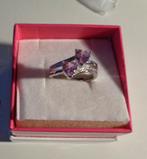 bague plaque argent taille  9,5*60*19,2, Handtassen en Accessoires, Ringen, Overige materialen, 19 tot 20, Nieuw, Ophalen of Verzenden