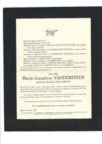 Faire part de décès, Collections, Enlèvement ou Envoi