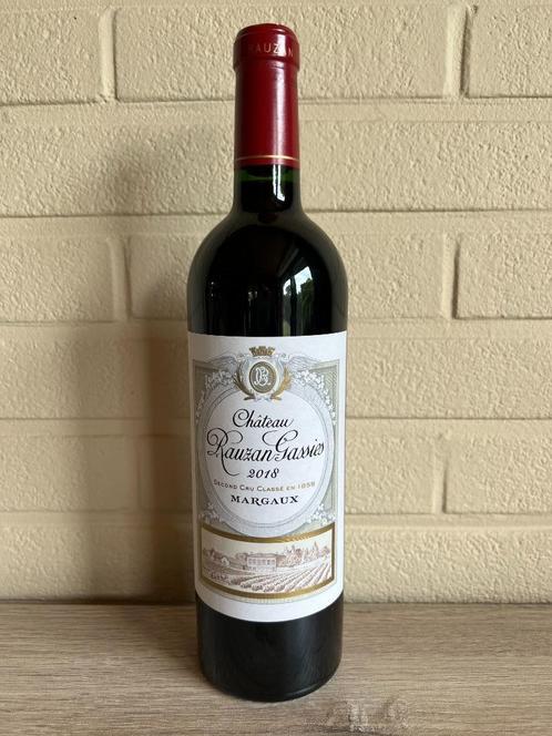 Château Rauzan-Gassies Deuxième Cru Classé 2018, Verzamelen, Wijnen, Nieuw, Rode wijn, Frankrijk, Vol, Ophalen of Verzenden