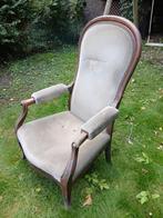 Vintage zetel, Huis en Inrichting, Ophalen, Hout, Gebruikt, Eenpersoons