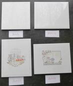 4 Carrelages blanc à motifs 25  20  + 20  20 cm, Antiquités & Art, Antiquités | Assiettes décoratives & Carrelages, Enlèvement ou Envoi