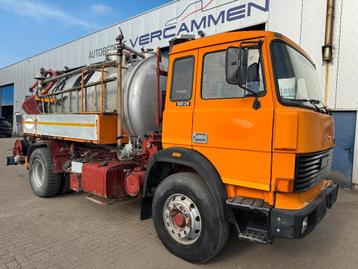 Iveco Turbotech *VACUMTRUCK-HYDROCUREUR* (bj 1987) beschikbaar voor biedingen
