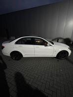 Mercedes C200 CDI Avantgarde – Rijdt/start goed, Auto's, Mercedes-Benz, Achterwielaandrijving, Zwart, Leder en Stof, Wit