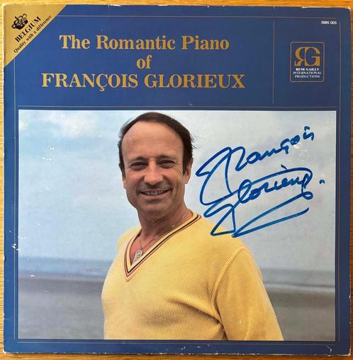 Gesigneerd album 'The Romantic Piano of François Glorieux', Cd's en Dvd's, Vinyl | Overige Vinyl, Zo goed als nieuw, 12 inch, Ophalen of Verzenden
