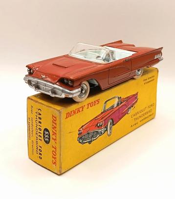 Dinky Toys France 555 Ford Thunderbird, fin de production 