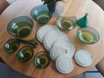 Grote set kommen Eleganzia Tupperware, Ophalen, Gebruikt, Groen, Overige typen
