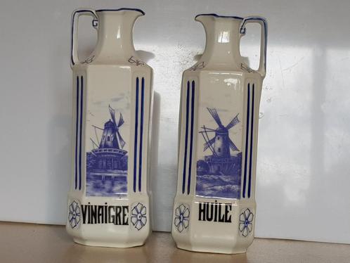 Service à vinaigre et huile Kirag Karlsbad en porcelaine bla, Antiquités & Art, Antiquités | Céramique & Poterie, Enlèvement ou Envoi