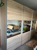 Grote kleerkast met 3 schuifdeuren, Huis en Inrichting, Kasten | Kleerkasten, Ophalen, Gebruikt, Met hangruimte, 200 cm of meer