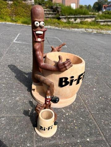 Vintage BIFI-worst houder en BIFI-tandenstikerpotje, Enlèvement