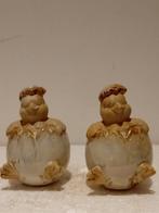 Deux Oiseaux en porcelaine 6x6x10,5cm, Comme neuf, Enlèvement ou Envoi