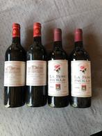 2 x La rose Pauillac 1978 en 2 x Chateau du Glana 1993, Verzamelen, Rode wijn, Frankrijk, Gebruikt, Ophalen of Verzenden