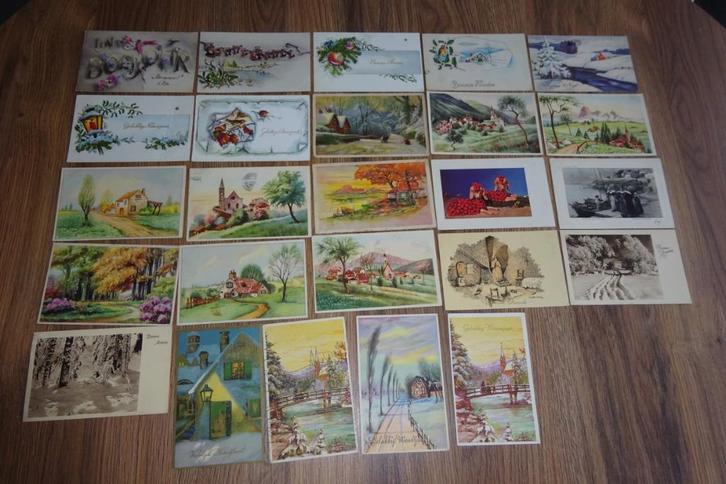LOT 135 postkaarten fantasie - Lot 135 cartes fantaisie, Verzamelen, Postkaarten | Themakaarten, Ophalen of Verzenden