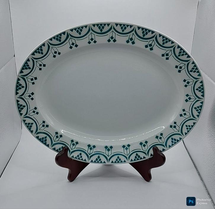 Serveer schaal Nimy, Antiek en Kunst, Antiek | Servies los, Ophalen of Verzenden