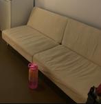 Beige slaapbank, Ophalen, Gebruikt, Beige, Tweepersoons
