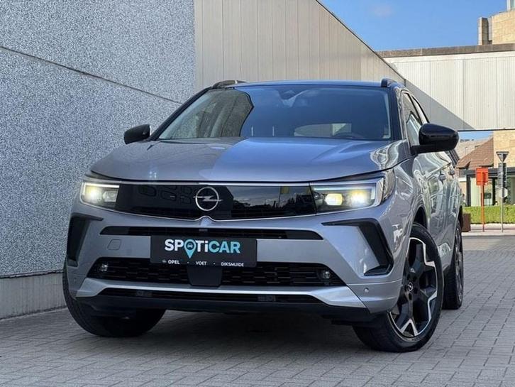 Opel Grandland 1.2T 130PK AUT. ULTIMATE GPS/LEDMATRIX/CAMER, Auto's, Opel, Grandland X, ABS, Adaptive Cruise Control, Airbags