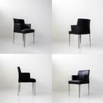 8 x B&B Italia Melandra dining chairs by Antonia Citterio, Zwart, Design, Ophalen of Verzenden, Zo goed als nieuw
