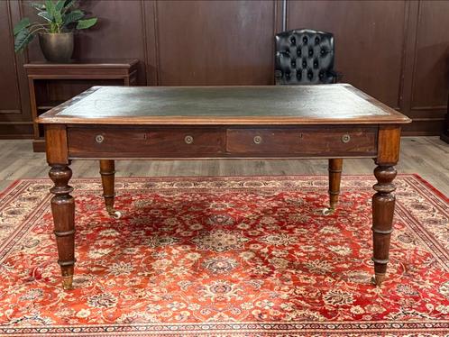 Klassiek Engels bureau (schrijftafel) #505, Huis en Inrichting, Bureaus, Zo goed als nieuw, Bureau, Ophalen of Verzenden