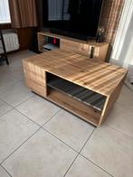 Houten salontafel (tv-kast wordt ook verkocht), Huis en Inrichting, Tafels | Salontafels, Ophalen, Gebruikt, 50 tot 100 cm, 50 tot 100 cm