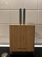 KitchenAid Messenblok + messen, Huis en Inrichting, Ophalen, Gebruikt