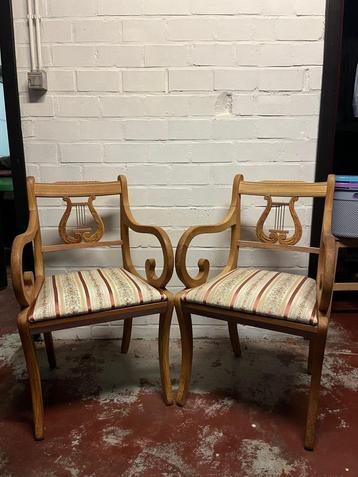 2 chaises, style directoire