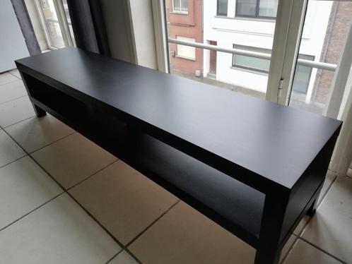 IKEA Lack TV-meubel zwart, Huis en Inrichting, Kasten |Televisiemeubels, Zo goed als nieuw, Minder dan 100 cm, Minder dan 50 cm