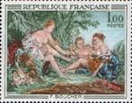 Postzegel Frankrijk F Boucher Jaar1970 postfris, Ophalen of Verzenden, Postfris