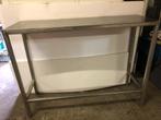 Inox tafel, Zakelijke goederen, Horeca | Keukenapparatuur, Ophalen, Gebruikt, Inox Meubilair