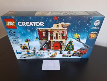 Lego Creator Expert 10263 - Brandweerkazerne in winterdorp beschikbaar voor biedingen