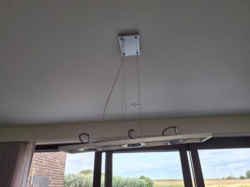 moderne lamp, Huis en Inrichting, Lampen | Hanglampen, Gebruikt, Metaal, Ophalen