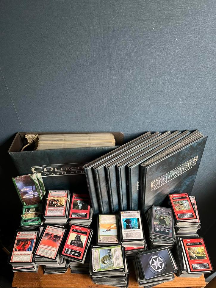 Star Wars verzamelkaarten trading cards Decipher CCG & Topps, Verzamelen, Star Wars, Zo goed als nieuw, Ophalen of Verzenden