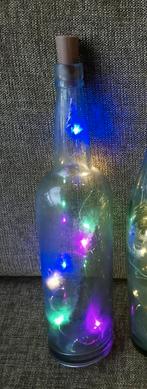 Fles met lichtjes - fairy lights in fles elfenlichtjes, Enlèvement ou Envoi, Utilisé