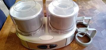 Babyliss Cuisinart ICE40BCE Ice Cream Duo, sorbetière 2 x 1  beschikbaar voor biedingen