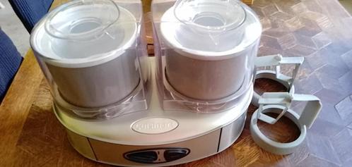 Babyliss Cuisinart ICE40BCE Ice Cream Duo, sorbetière 2 x 1, Elektronische apparatuur, IJsmachines, Zo goed als nieuw, Zelfvriezend