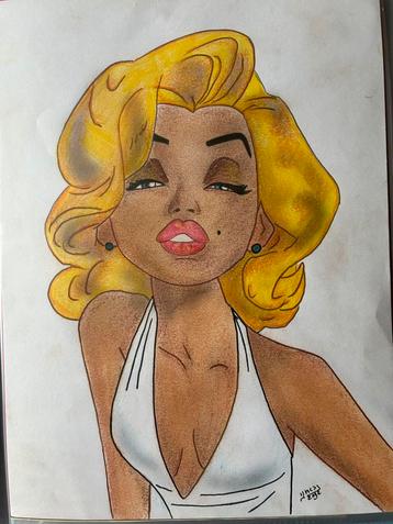 Marilyn Monroe FanArt beschikbaar voor biedingen