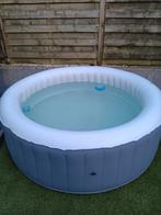 Jacuzzi 6 personen opblaasbaar, Ophalen, Zo goed als nieuw, Grondzeil, Opblaasbaar