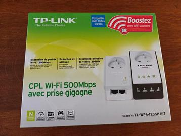 TP-Link TL-WPA4235P kit CPL Wi-Fi AV500, Enlèvement ou Envoi, Comme neuf