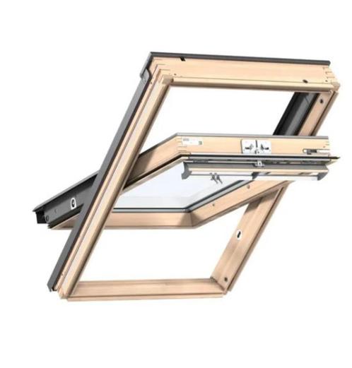 velux NEUF bois GGL C02 55x78 + raccord + option pose, Doe-het-zelf en Bouw, Glas en Ramen, Gebruikt, Dubbelglas, Ophalen