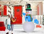 Grote Sneeuwman, Zelfopblazend. Met Ledverlichting. 350 cm!, Ophalen of Verzenden, Nieuw