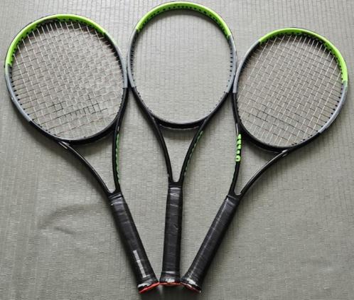 Wilson Pro Stock H22 (16x19) tennisrackets, Sport en Fitness, Tennis, Gebruikt, Racket, Wilson, L2, Ophalen of Verzenden