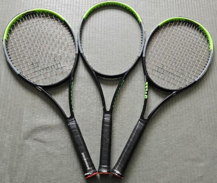 Wilson Pro Stock H22 (16x19) tennisrackets, Sport en Fitness, Tennis, Gebruikt, Racket, Wilson, L2, Ophalen of Verzenden