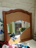 houten spiegelframe + gebroken spiegel, Maison & Meubles, Accessoires pour la Maison | Miroirs, Rectangulaire, Enlèvement, Utilisé