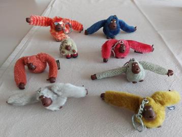 Porte-clés avec 8 singes Kipling, Enlèvement, Comme neuf