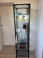 Glazen kast, Huis en Inrichting, Kasten | Vitrinekasten, Ophalen, Minder dan 50 cm, Zo goed als nieuw, Glas