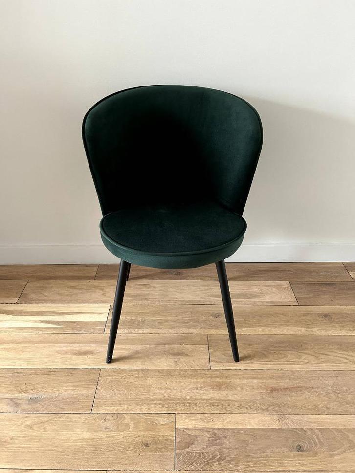 Eetkamerstoel Risskov JYSK (6 stuks), Huis en Inrichting, Stoelen, Nieuw, Vijf, Zes of meer stoelen, Metaal, Stof, Overige kleuren